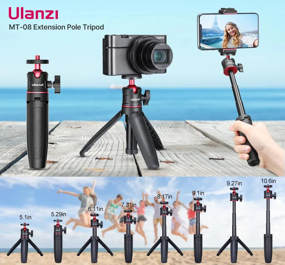 Ulanzi MT-08 Extendable Handheld Tripod 1601 - Image 3