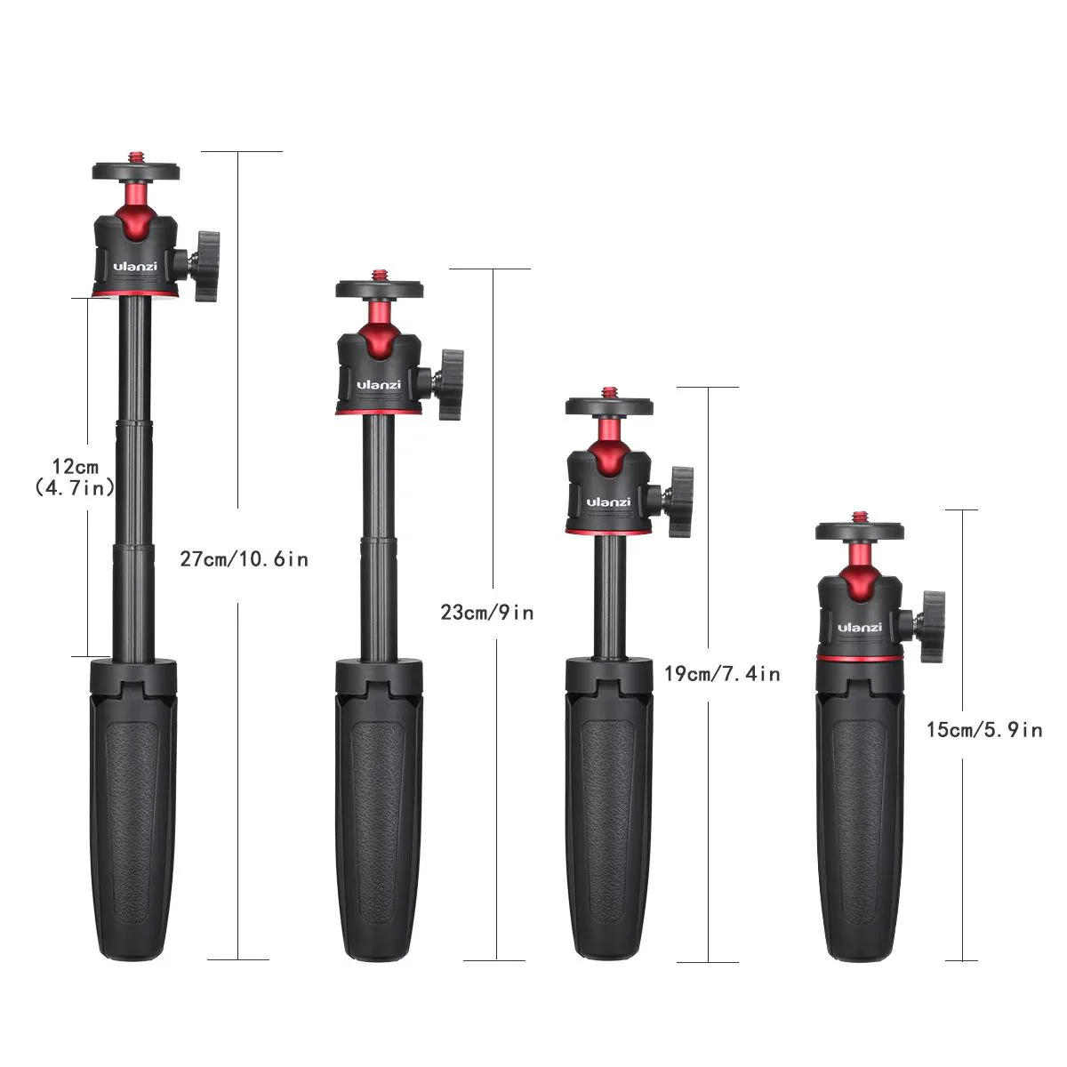 Ulanzi MT-08 Extendable Handheld Tripod 1601 - Image 5