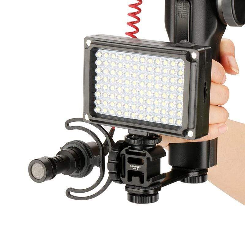 Ulanzi PT-3 Triple Cold Shoe Mount - Image 6