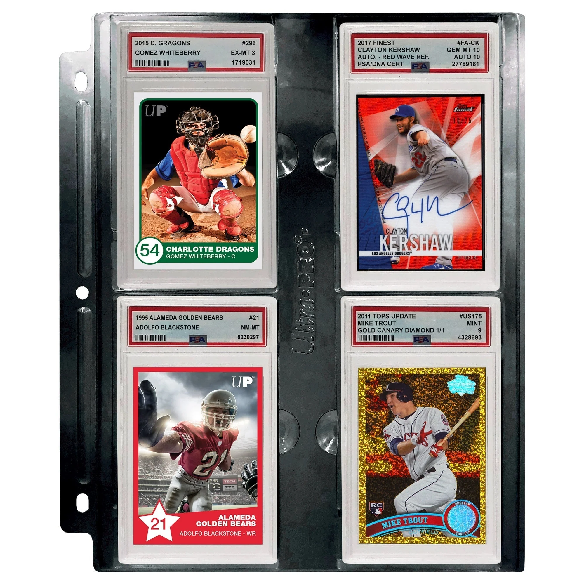 Ultra Pro: UP16271 Page for PSA Black 1ct - Image 2