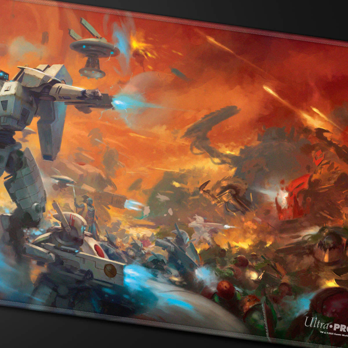 Ultra Pro: UP16559 T'au Empire Codex Aligned Playmat Stitched for Warhammer 40k - Image 3