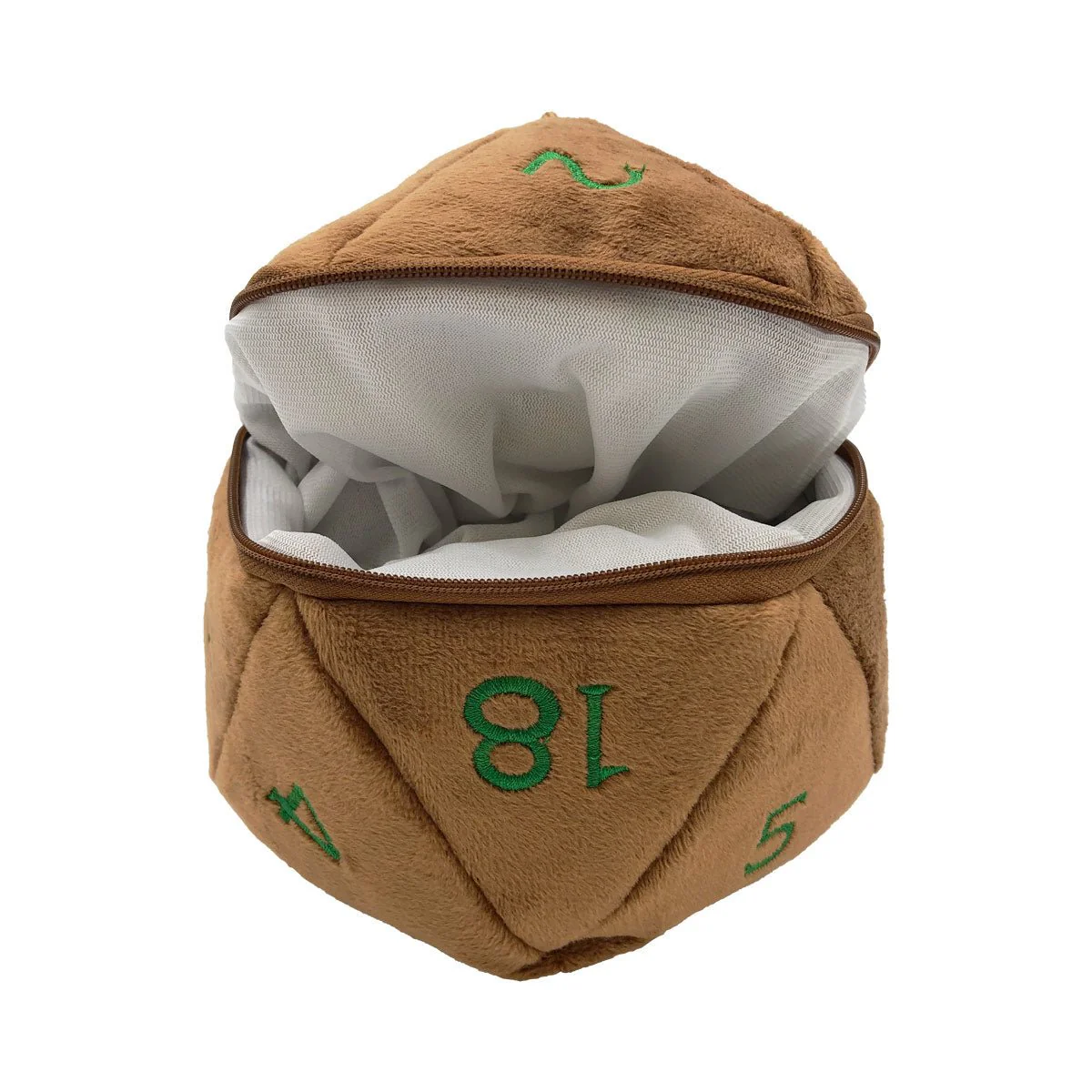 Ultra Pro: UP18784 D&D D20 Plush Feywild Copper and Green Dice Bag Dungeons & Dragons - Image 2