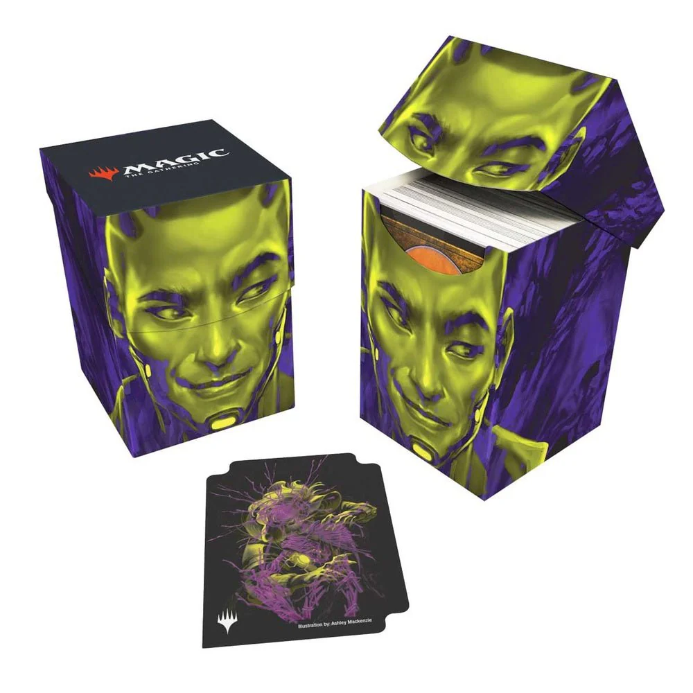 Ultra Pro: UP38595 Duskmourn 100+ Deck Box Alt Art Key Character PW for Magic: The Gathering Cards - Image 3