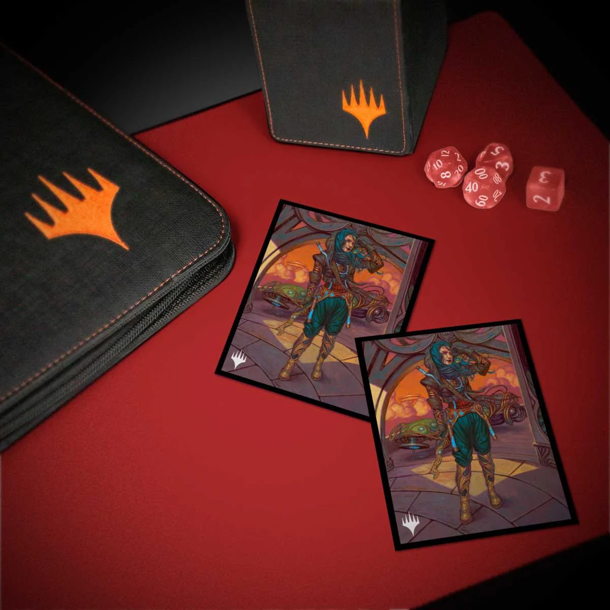 Ultra Pro: UP38663 MTG 2025 Aetherdrift 100ct Deck Protector Sleeves Borderless Racer 1 MtG - Image 4