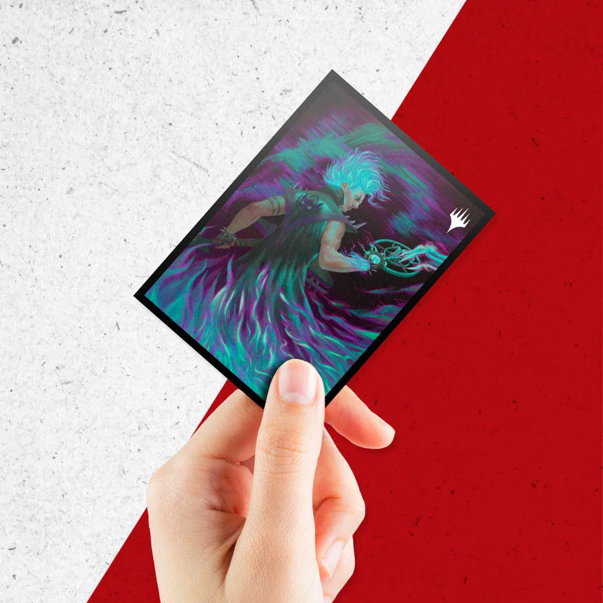 Ultra Pro: UP38664 MTG 2025 Aetherdrift 100ct Deck Protector Sleeves Borderless Racer 2 MtG - Image 4