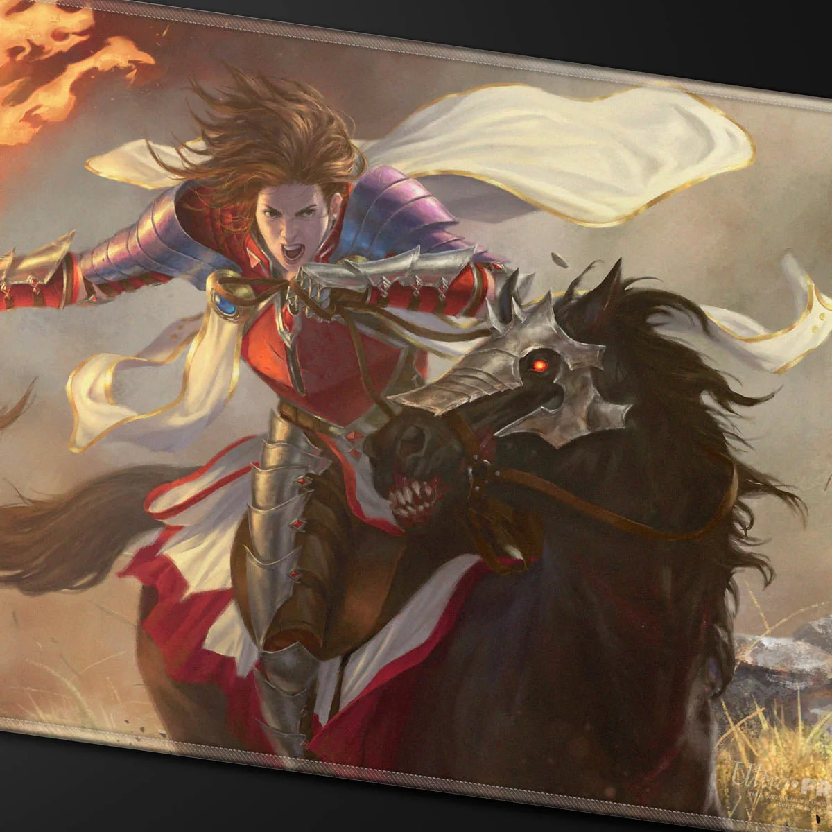 Ultra Pro: UP38924 Commander Series - Release 8 - Stitched Edge Playmat Syr Gwyn MtG - Image 4