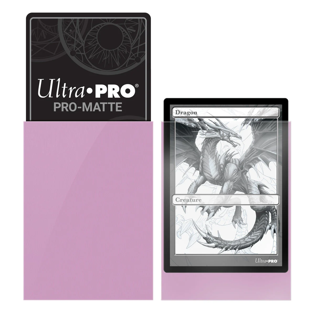 Ultra Pro: UP84185 PRO-Matte 50ct Standard Deck Protector sleeves: Pink - Image 3