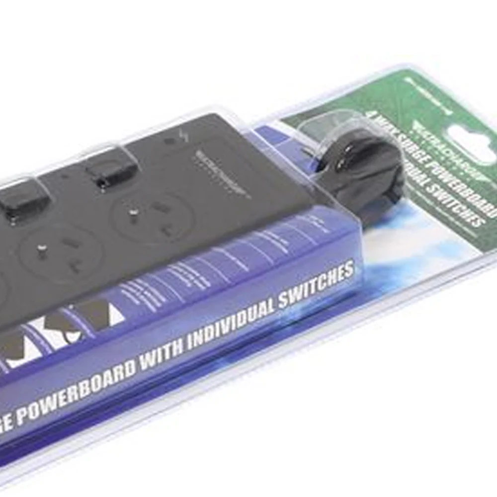 Ultracharge 4-Way Surge Strip with Individual Switches - Image 3