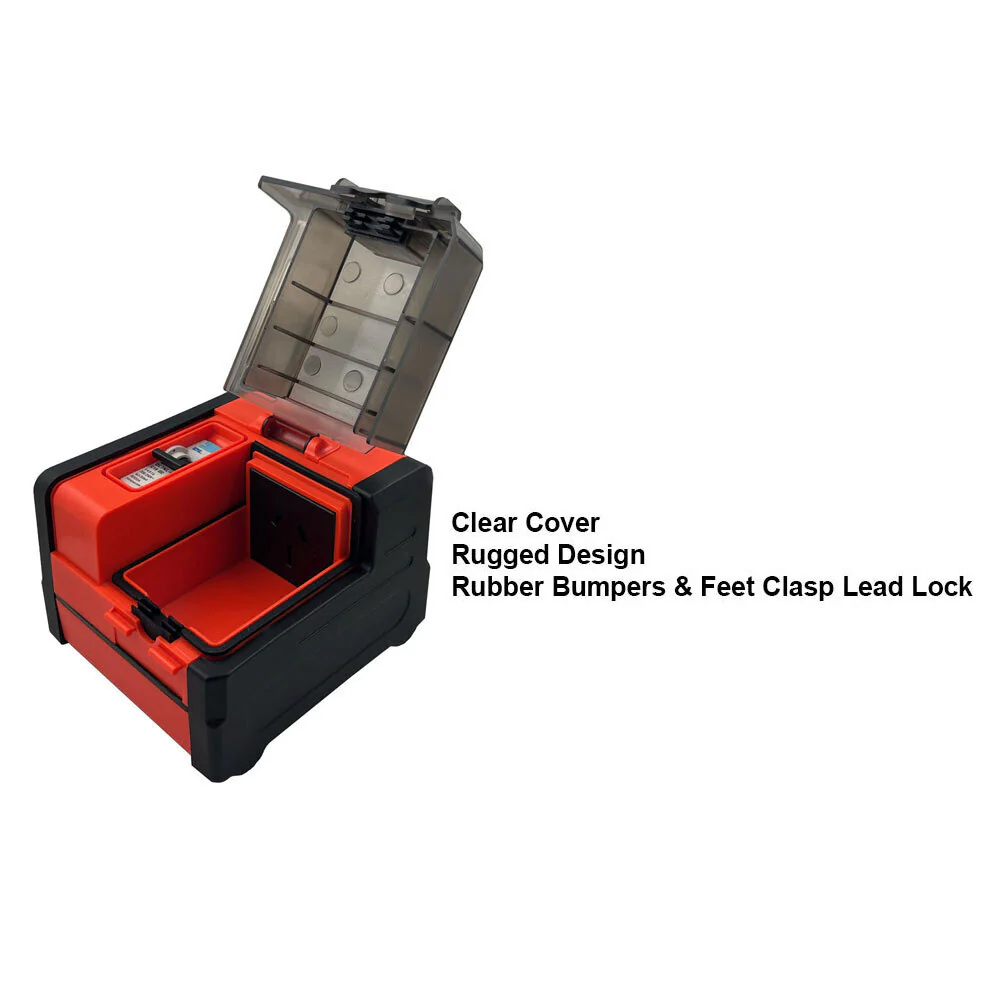 Ultracharge Portable Safety Power Cube (Orange/Black) - Image 2