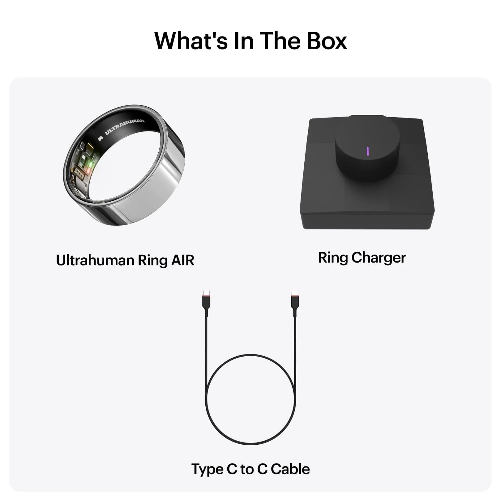 Ultrahuman Ring Air [Size 13] (Space Silver) - Image 8