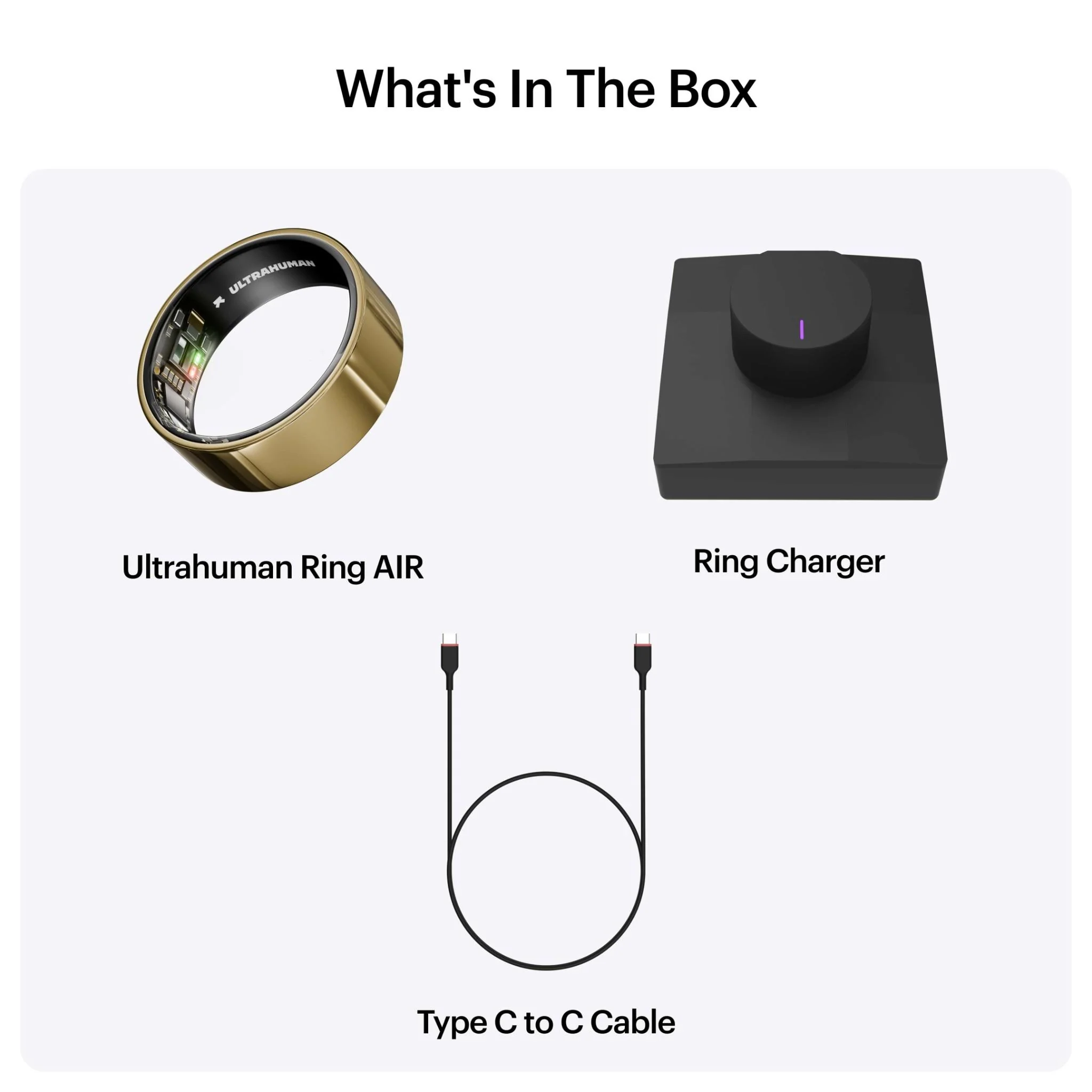 Ultrahuman Ring Air [Size 5] (Bionic Gold) - Image 8