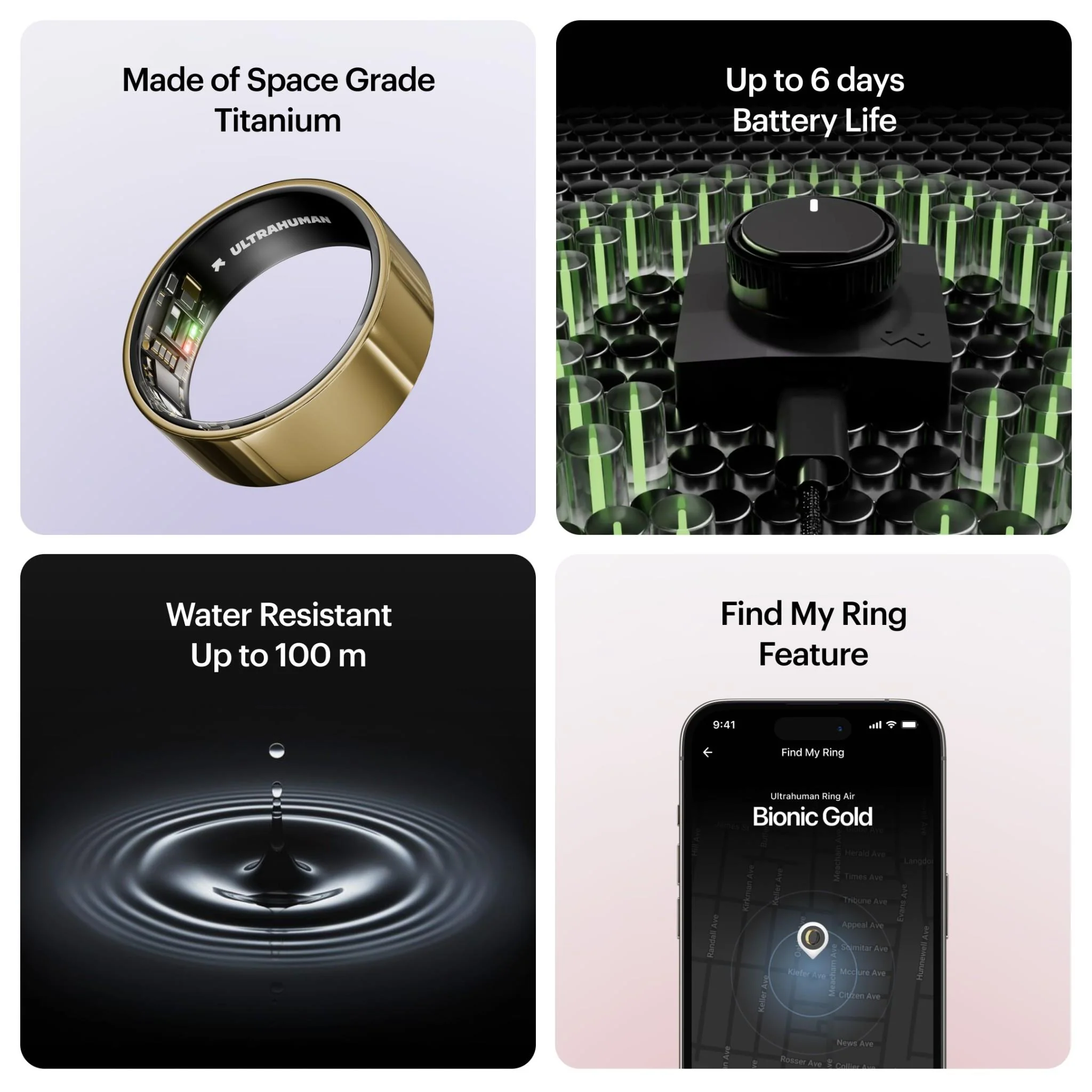 Ultrahuman Ring Air [Size 8] (Bionic Gold) - Image 7