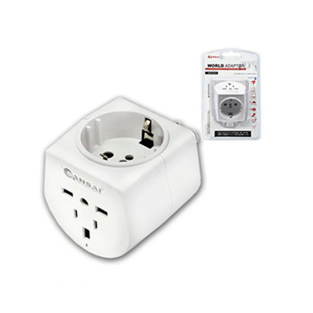 Universal Travel Power Adapter UK/USA/Europe to AU/NZ Plug - Image 3