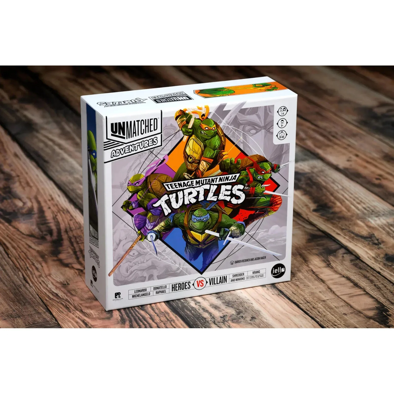 Unmatched Teenage Mutant Ninja Turtles - Core Game (Pizza-Rama Edition) - Image 2