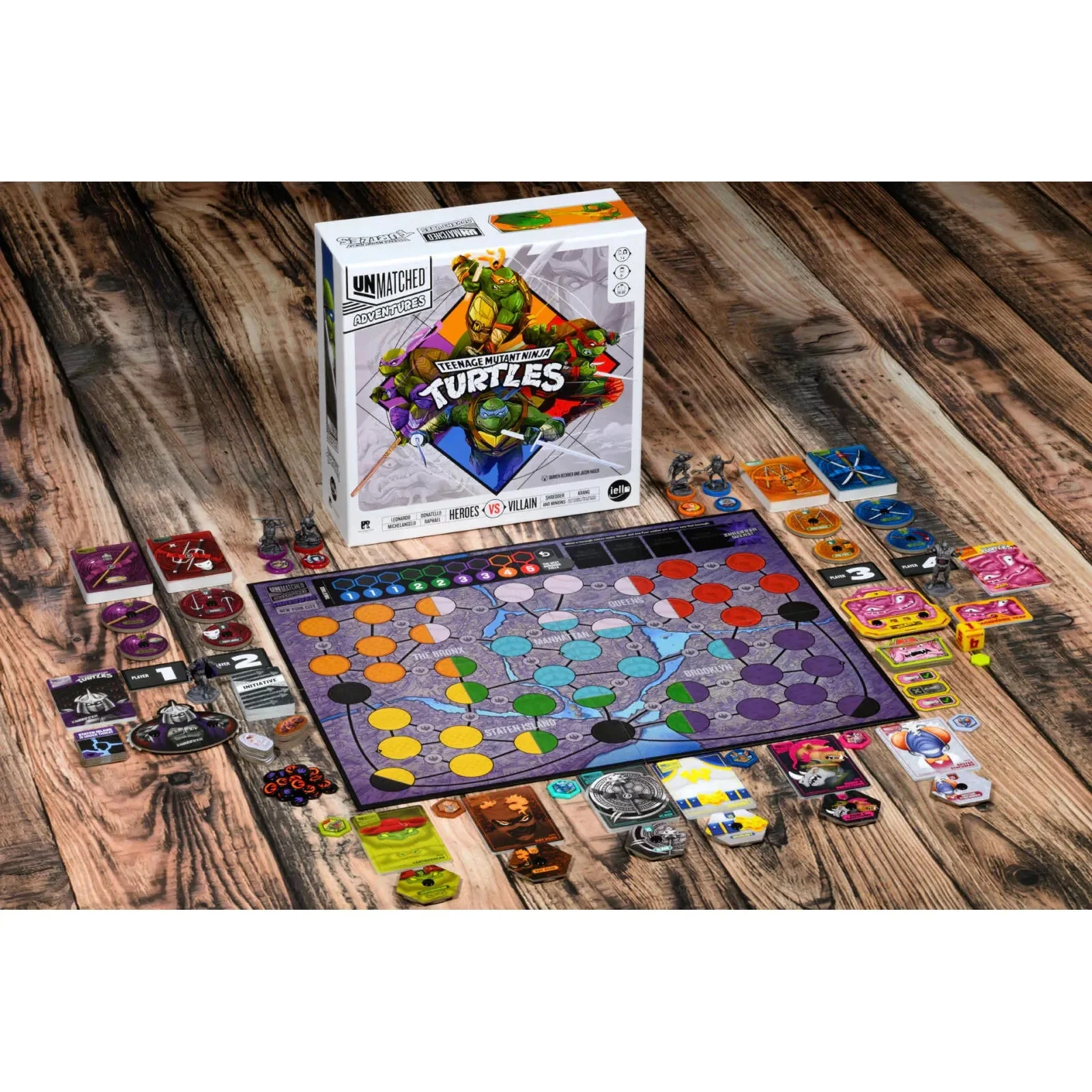 Unmatched Teenage Mutant Ninja Turtles - Core Game (Pizza-Rama Edition) - Image 3