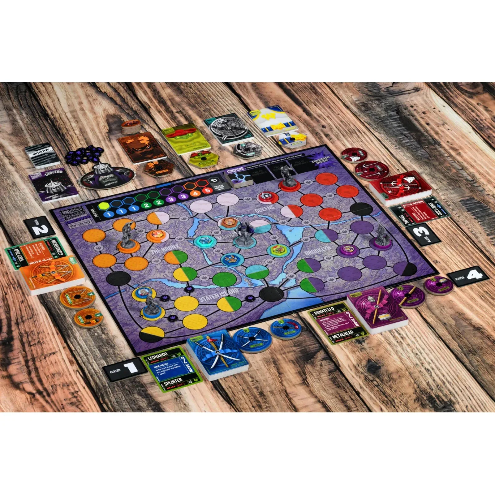 Unmatched Teenage Mutant Ninja Turtles - Core Game (Pizza-Rama Edition) - Image 4