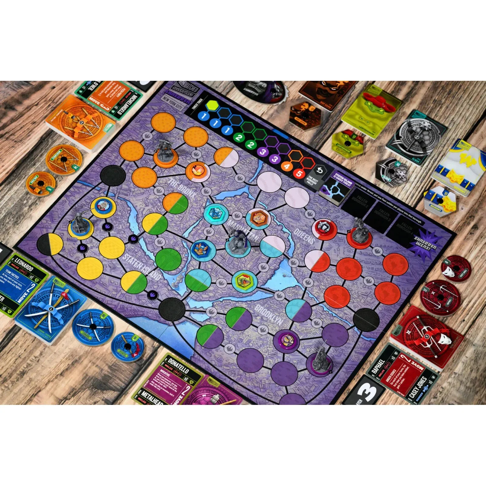 Unmatched Teenage Mutant Ninja Turtles - Core Game (Pizza-Rama Edition) - Image 5