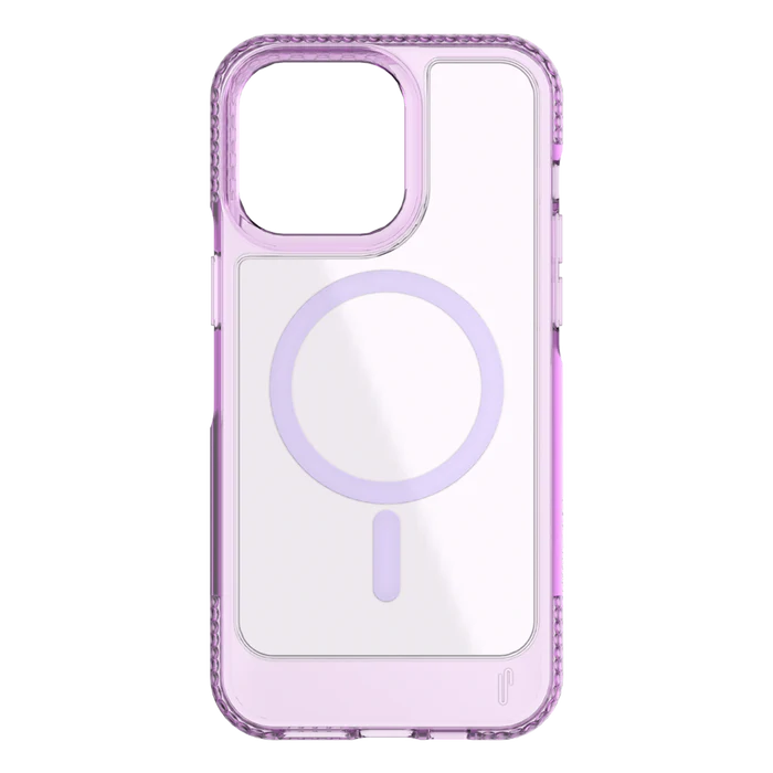 UR U-Model Bumper Clear Case for iPhone 15 Pro Magsafe (Purple) - Image 2