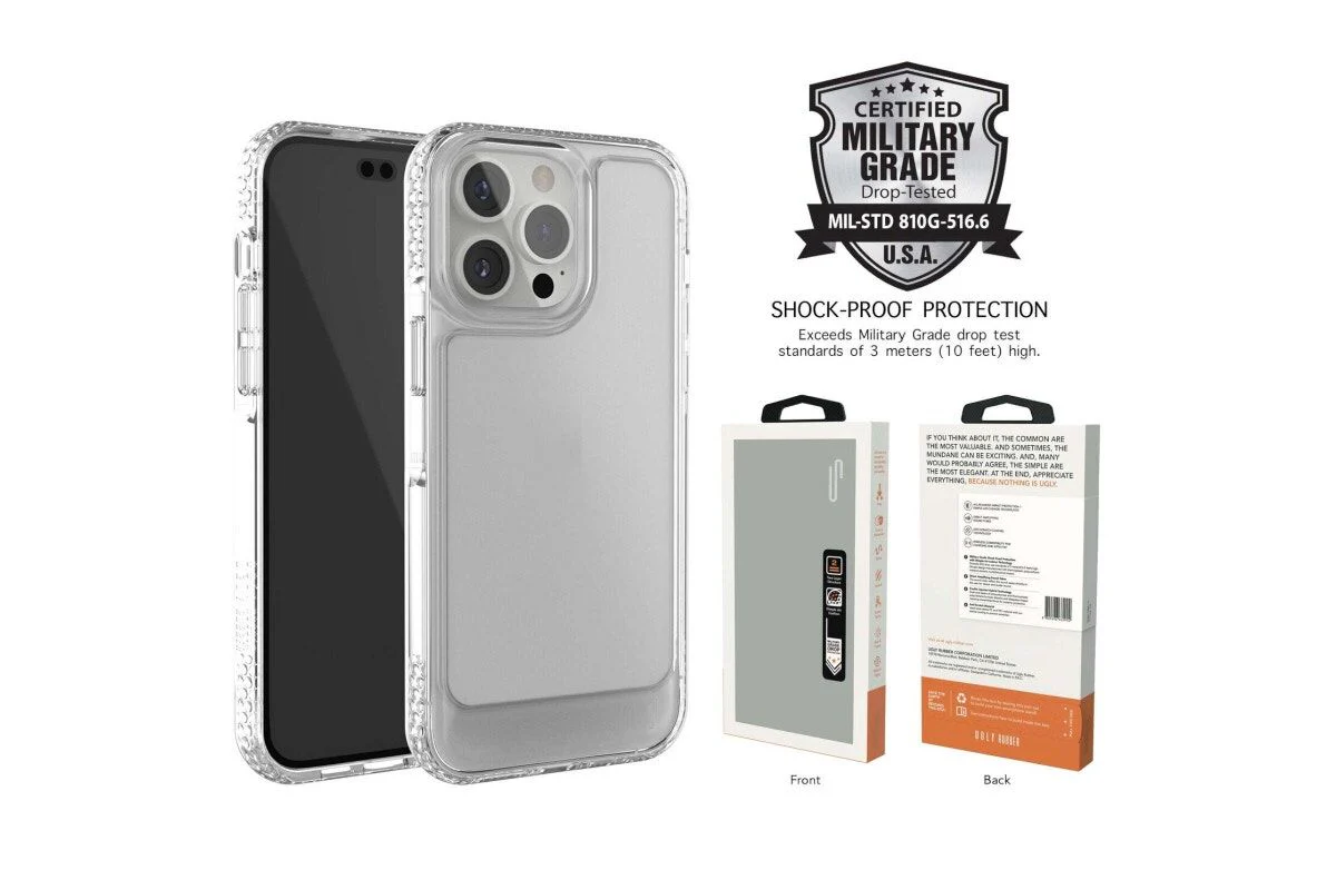 UR U-Model Bumper Phone Case for iPhone 14 Pro with MagSafe (Black) - Image 2