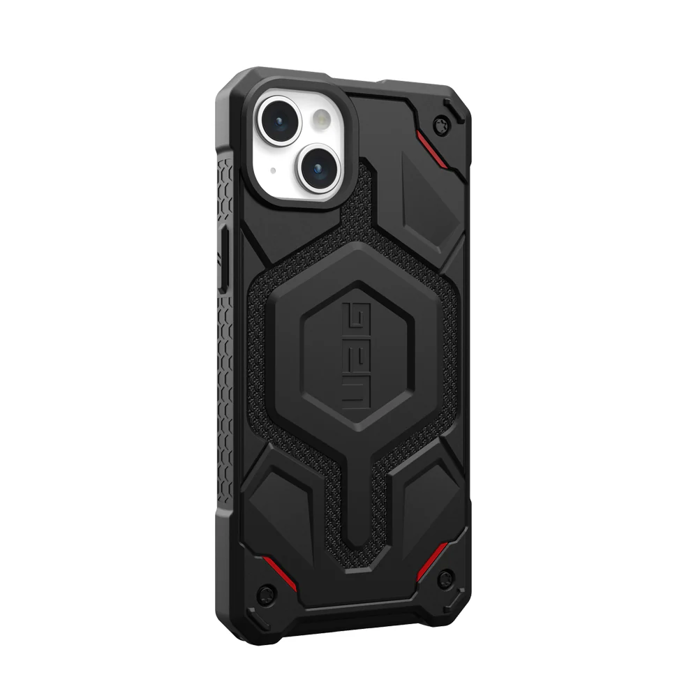 Urban Armour Gear Monarch Pro MagSafe Phone Case for iPhone 15 Plus (Black) - Image 3
