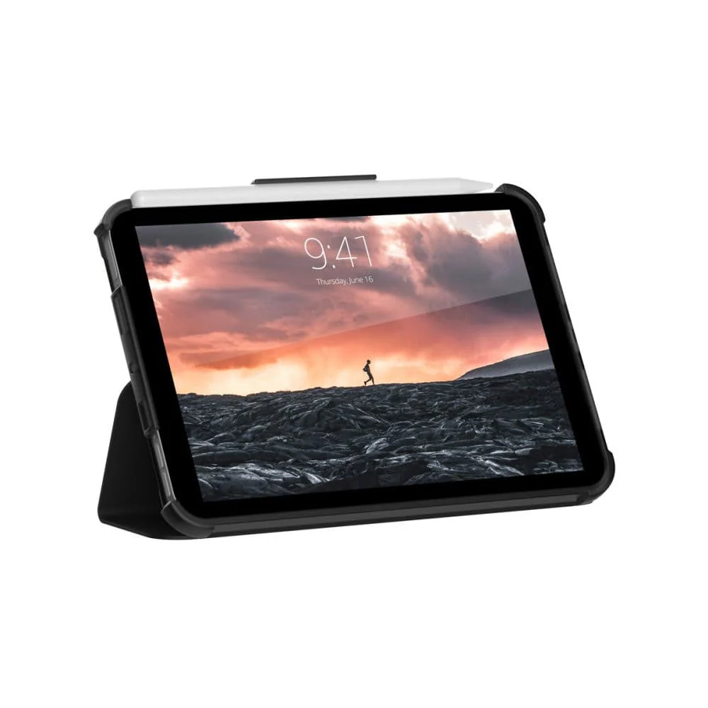 Urban Armour Gear Plyo Folio Case For iPad Mini Gen 6 2021 (Black/Ice) - Image 4