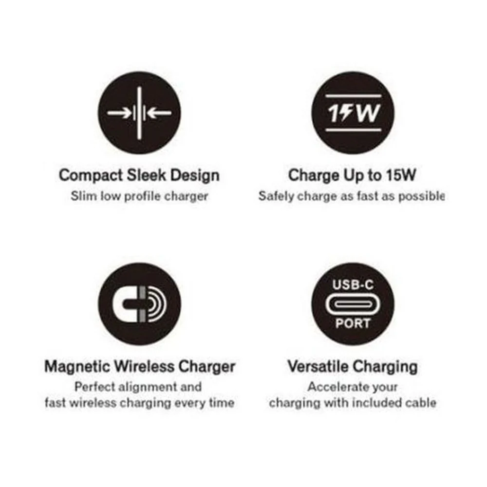 Urban MiniMag+ 15W Wireless Charging Pad MagSafe For Apple iPhone 12/13 - Image 3