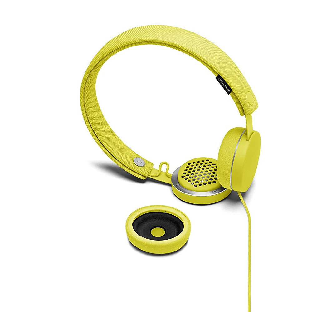 Urbanears Humlan On-Ear Headphones with Mic & Remote (Citrus) - Image 7