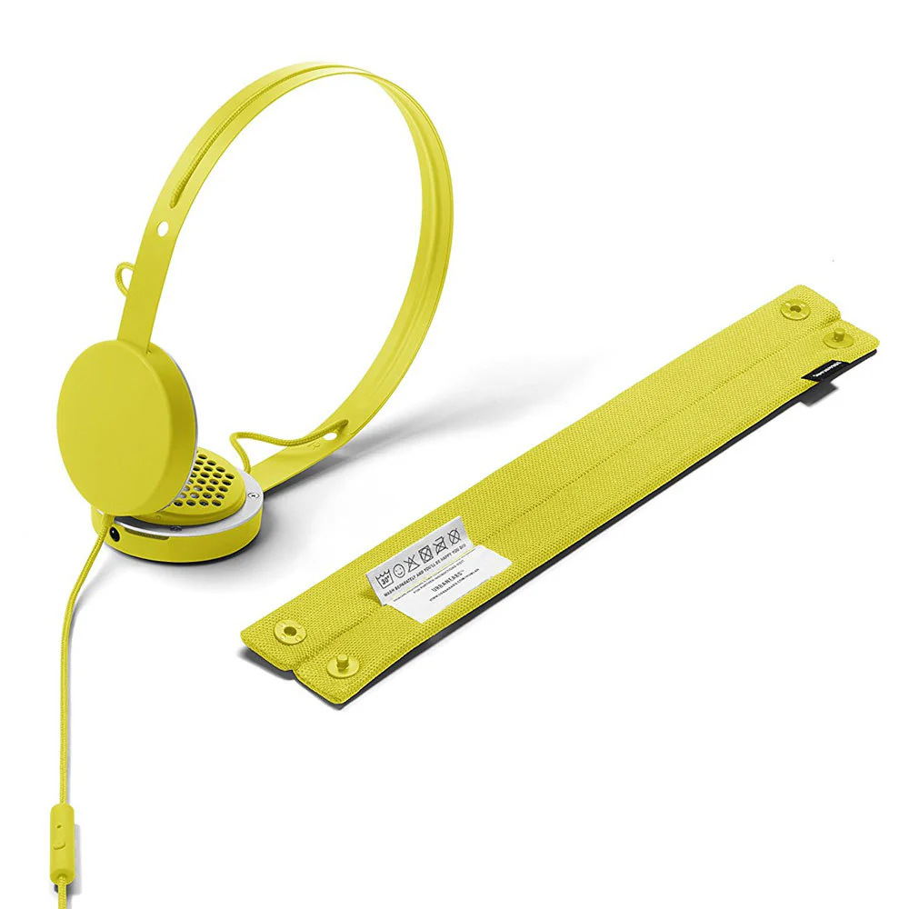 Urbanears Humlan On-Ear Headphones with Mic & Remote (Citrus) - Image 8