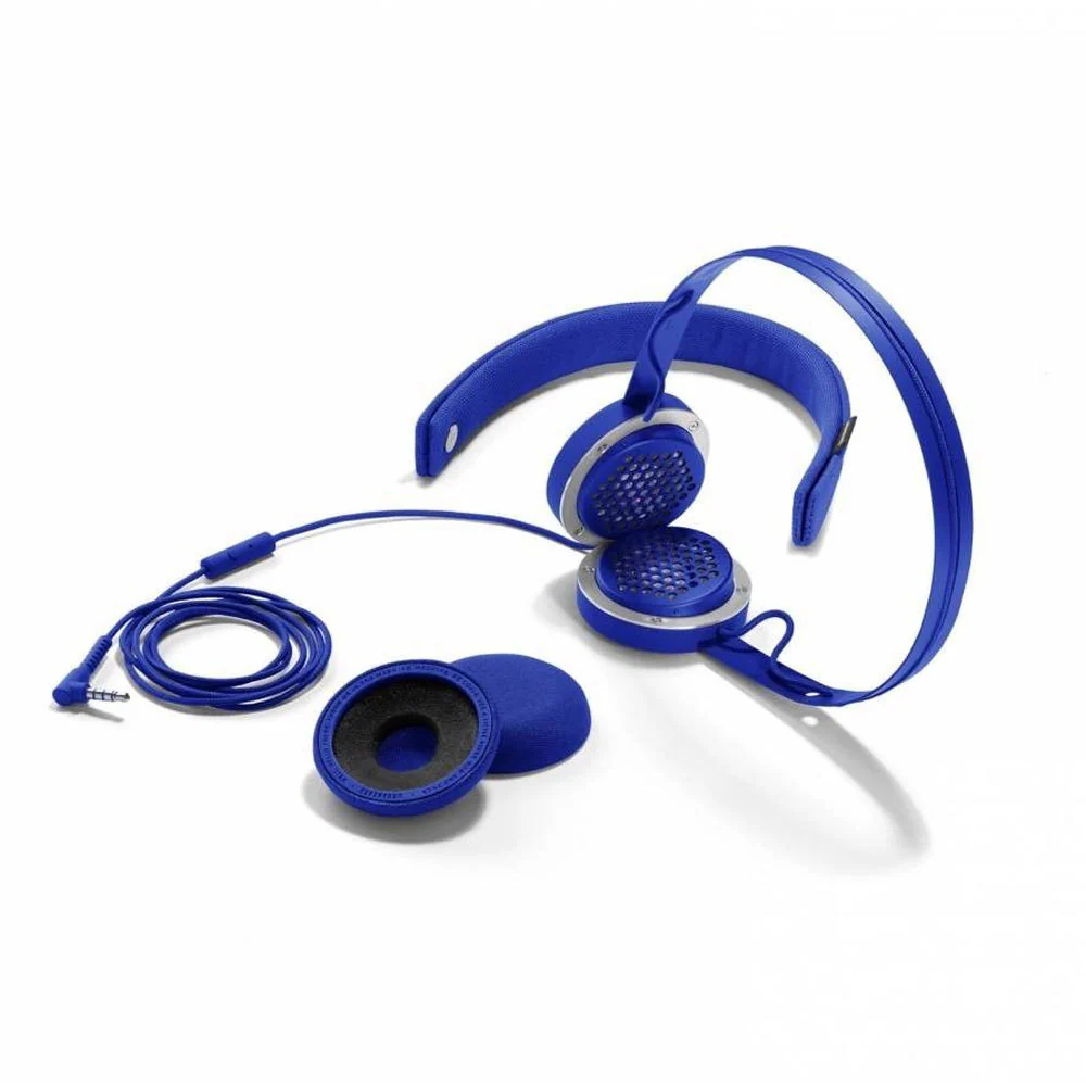 Urbanears Humlan On-Ear Headphones with Mic & Remote (Cobalt) - Image 3