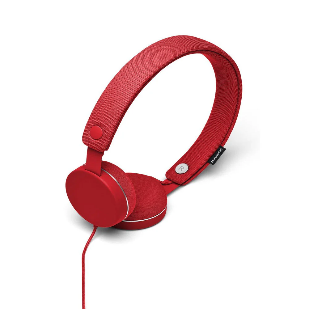 Urbanears Humlan On-Ear Headphones with Mic & Remote (Red) - Image 5