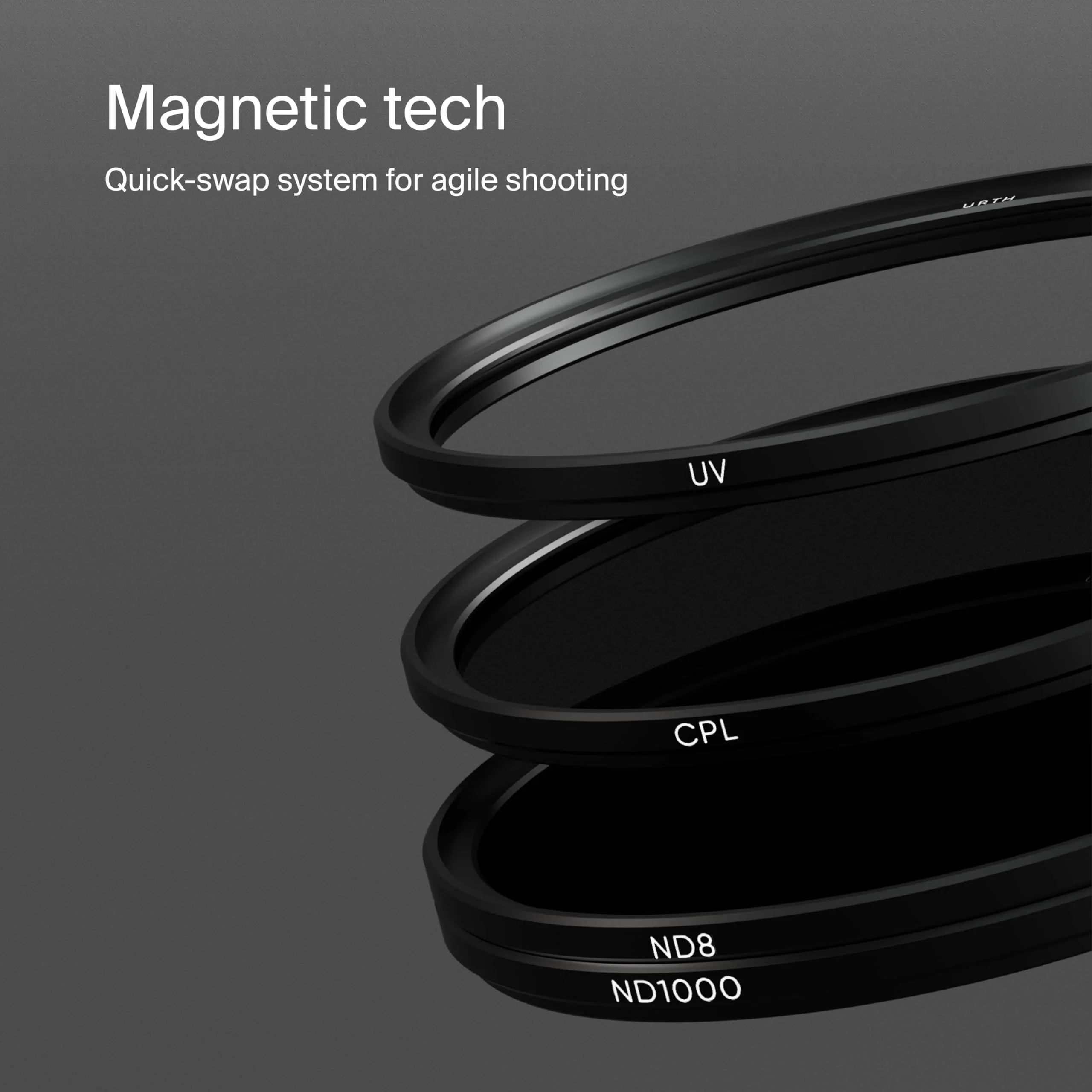Urth 55mm Magnetic Filter Kit (UV, CPL, ND8, ND1000) - Image 4