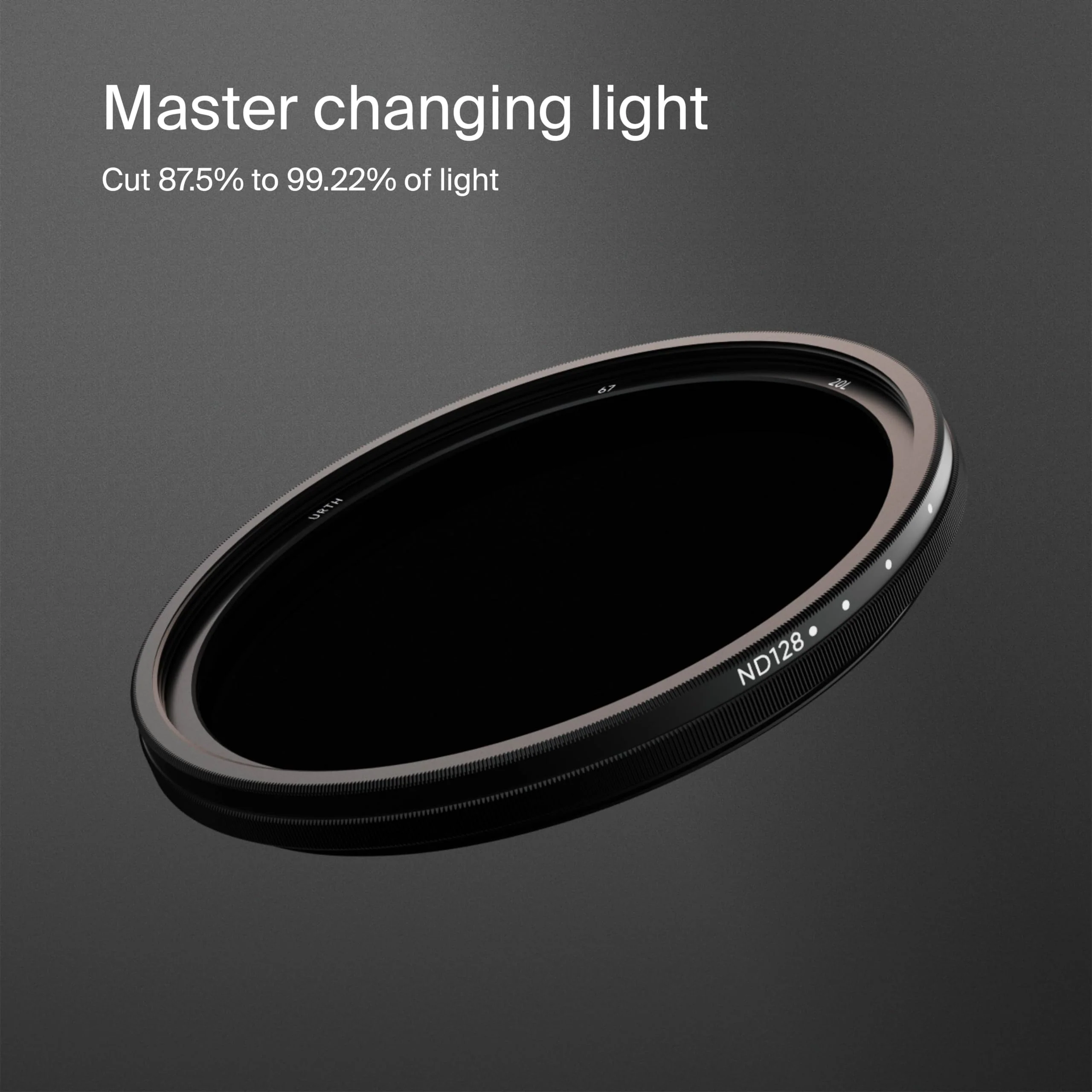 Urth 67mm ND8-128 (3-7 Stop) Variable ND Lens Filter (Plus+) - Image 2
