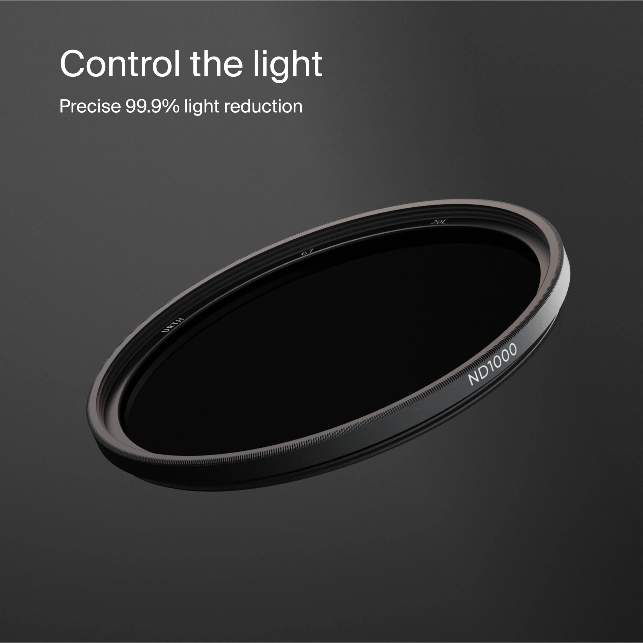 Urth 82mm ND1000 (10 Stop) Lens Filter (Plus+) - Image 2