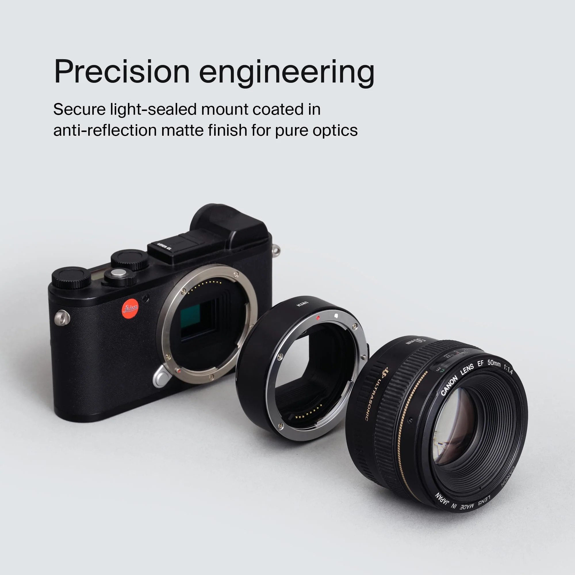 Urth Lens Mount Adapter for Canon (EF / EF-S) Lens to Leica L Camera Body - Image 3
