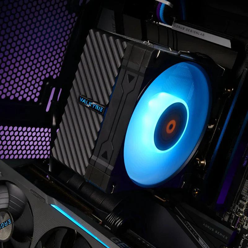 Valkyrie Surge SL125 CPU Cooling PWN ARGB CPU Cooler (White) - Image 9