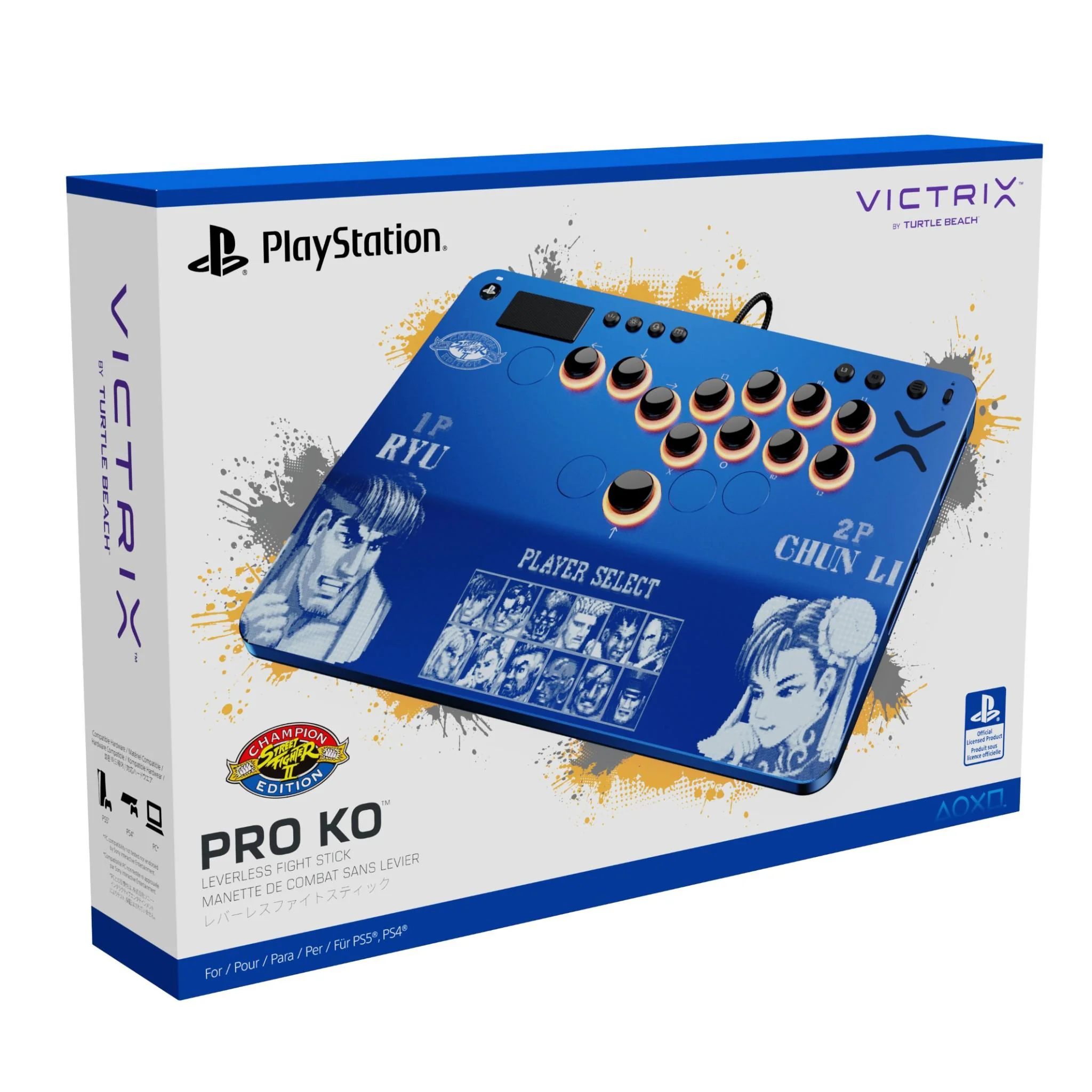 Victrix Pro KO Leverless Fight Stick (Street Fighter II: Champion Edition) - Image 8
