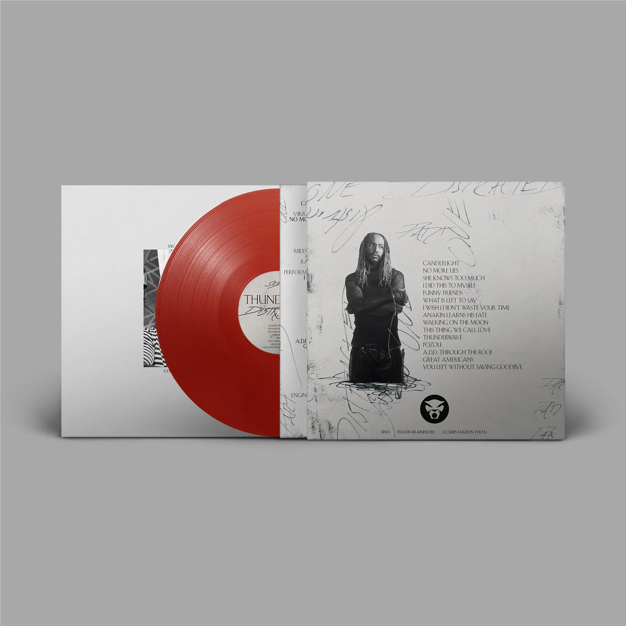 Distracted (Red Vinyl) - Image 3