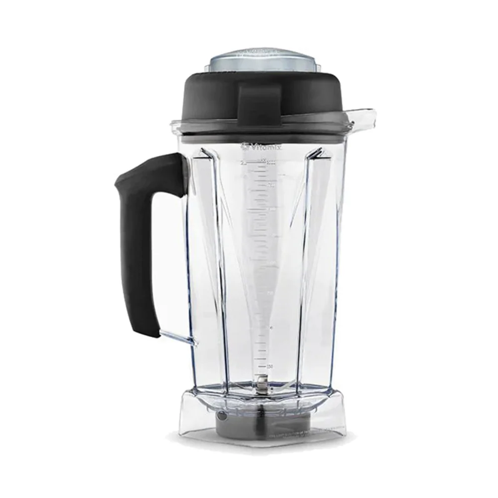 Vitamix Classic Blending Container Smoothie Maker 2L/33.5cm w/ Lid Black/Clear - Image 3