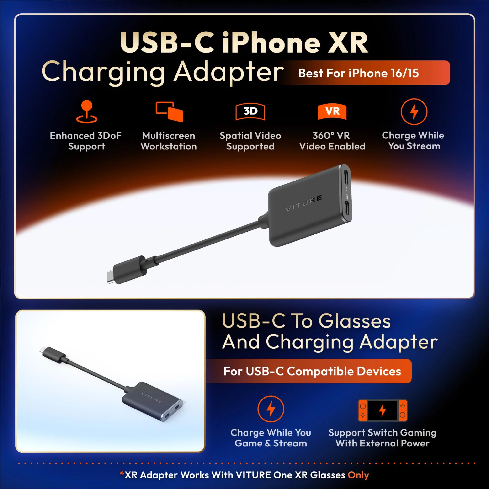 VITURE USB-C XR Charging Adapter - Image 9