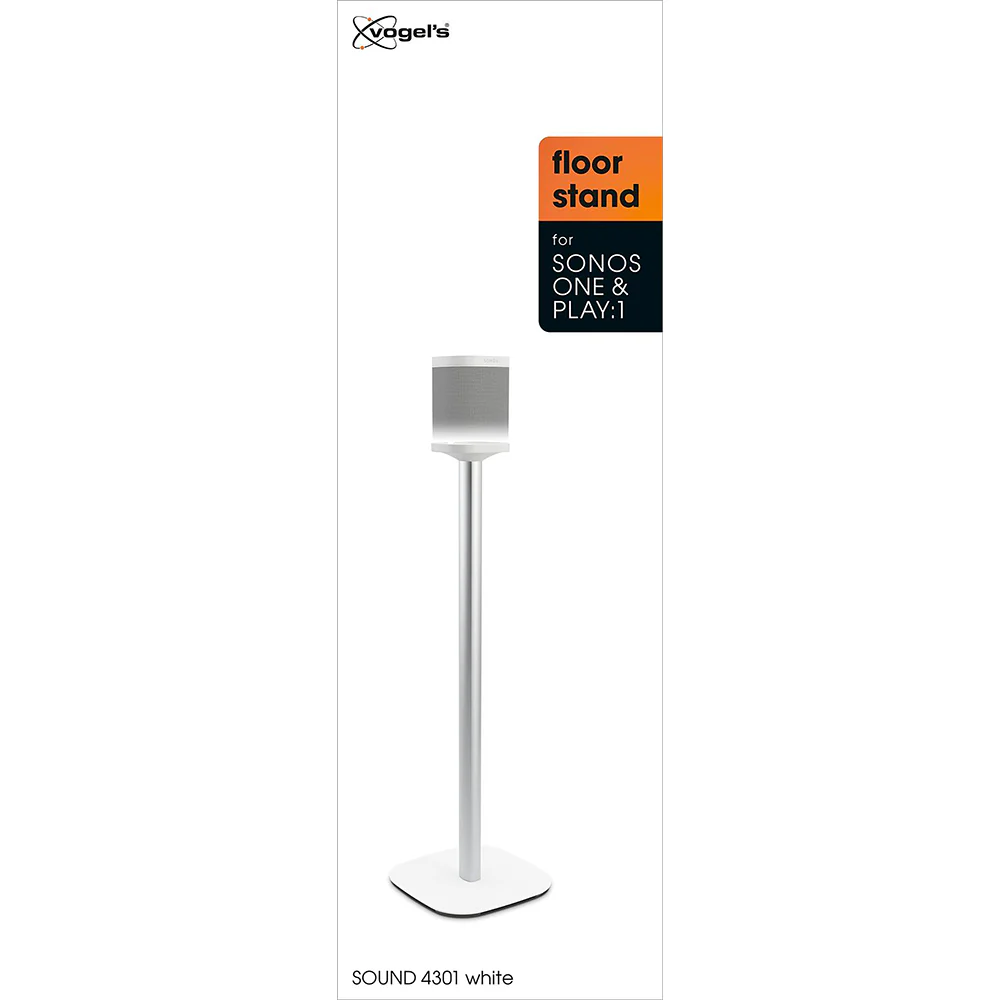 Vogel's SOUND4301W 82cm Stand For Sonos One Speaker (White) - Image 3