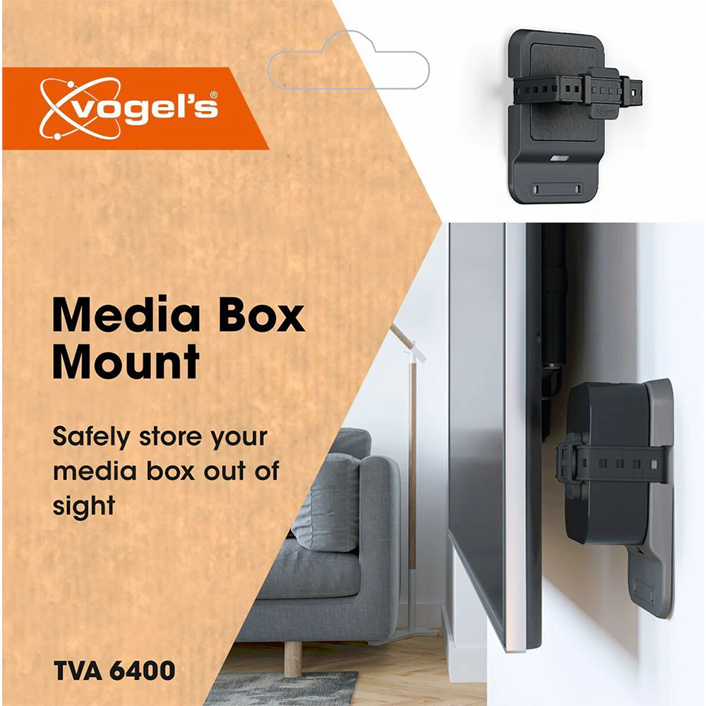 Vogel's TVA 6400 Universal Mount For Media Box - Black - Image 2