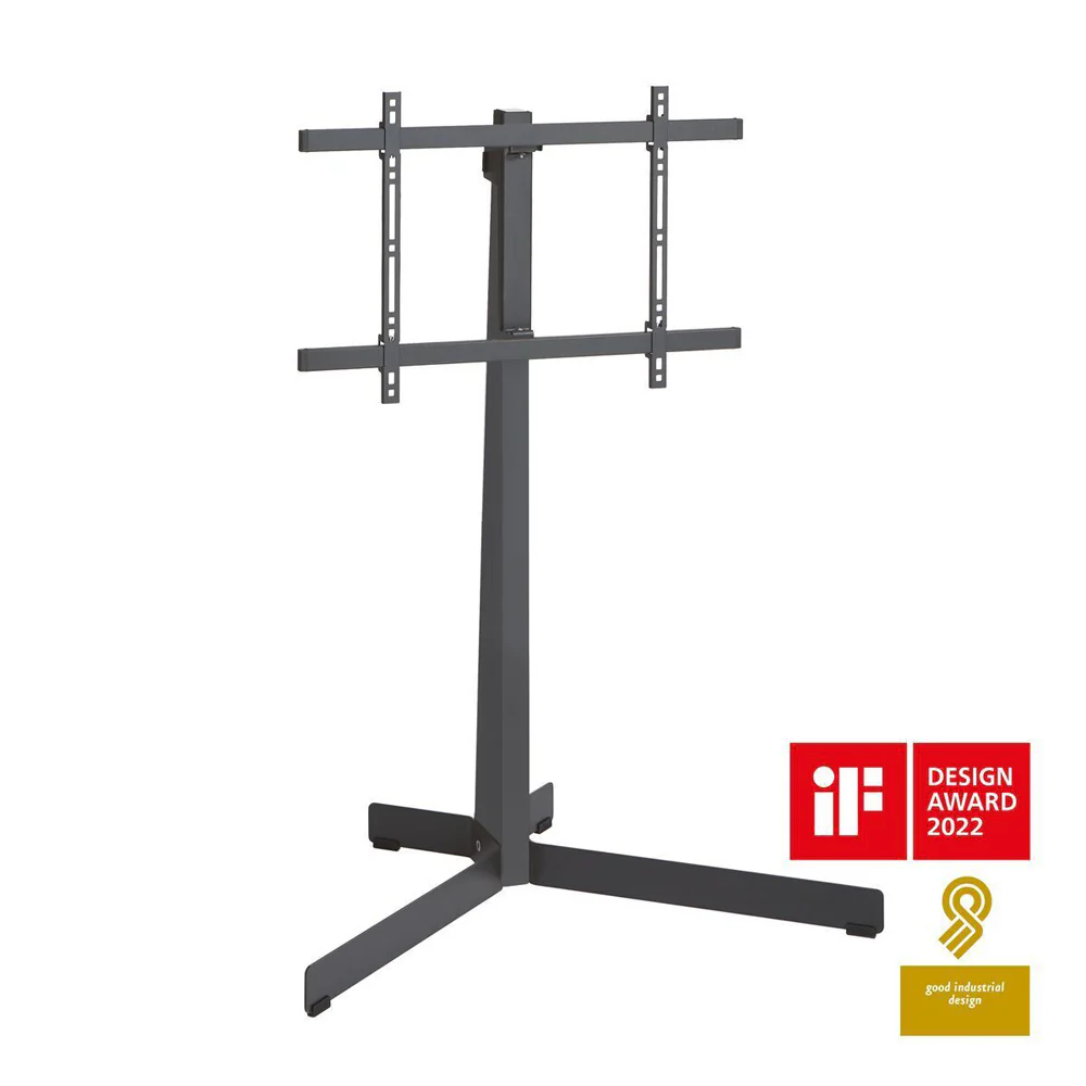 Vogels TVS3690 Steel 195cm Floor Stand Mount For TV (Black) - Image 2