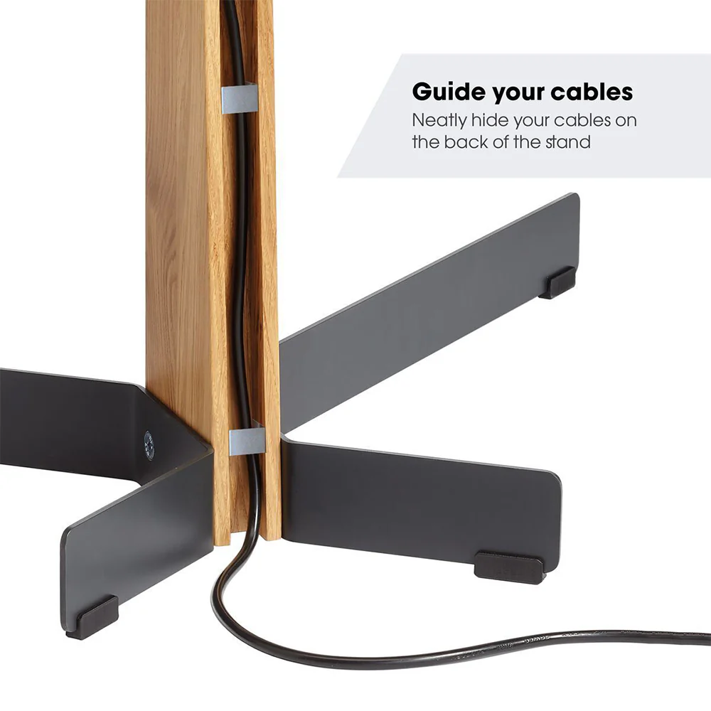 Vogel's TVS3695 Floor Stand For 40-77" LED TV (Black) - Image 3