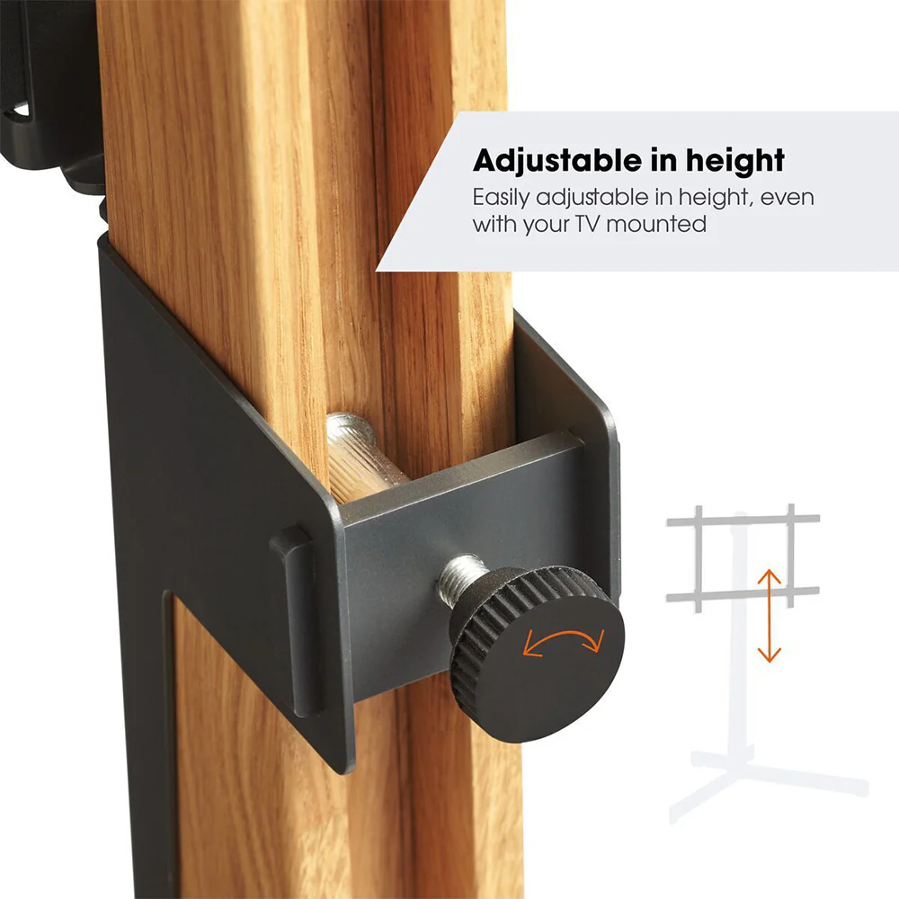 Vogel's TVS3695 Floor Stand For 40-77" LED TV (Black) - Image 4