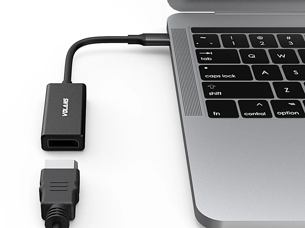 Volans Aluminium 4K 60Hz USB-C to DisplayPort Adapter (VL-UCDP-S) - Image 5