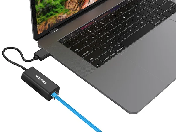Volans Aluminium USB 3.0 to RJ45 Gigabit Ethernet Adapter - Image 3
