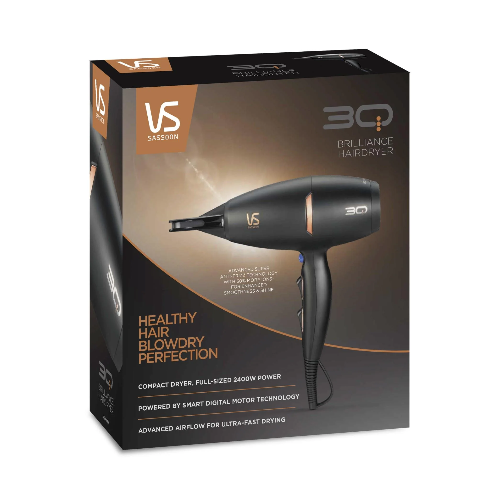 VS Sassoon 3Q Brilliance Hairdryer - Image 5