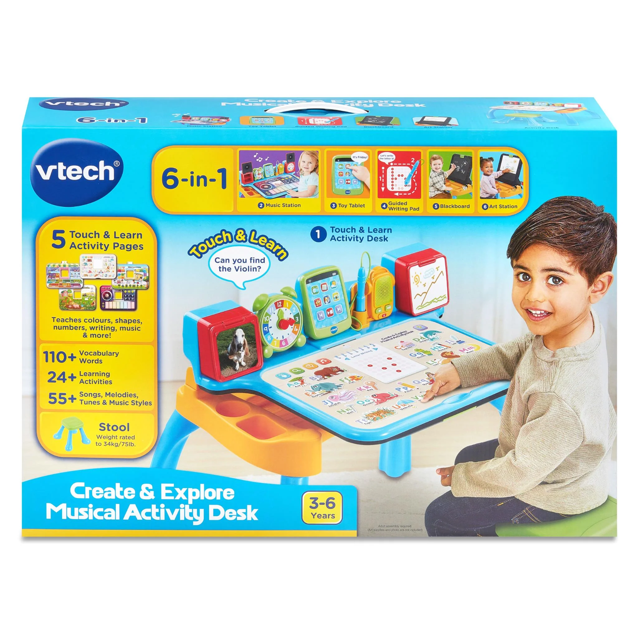 VTech Create & Explore Musical Activity Desk - Image 10