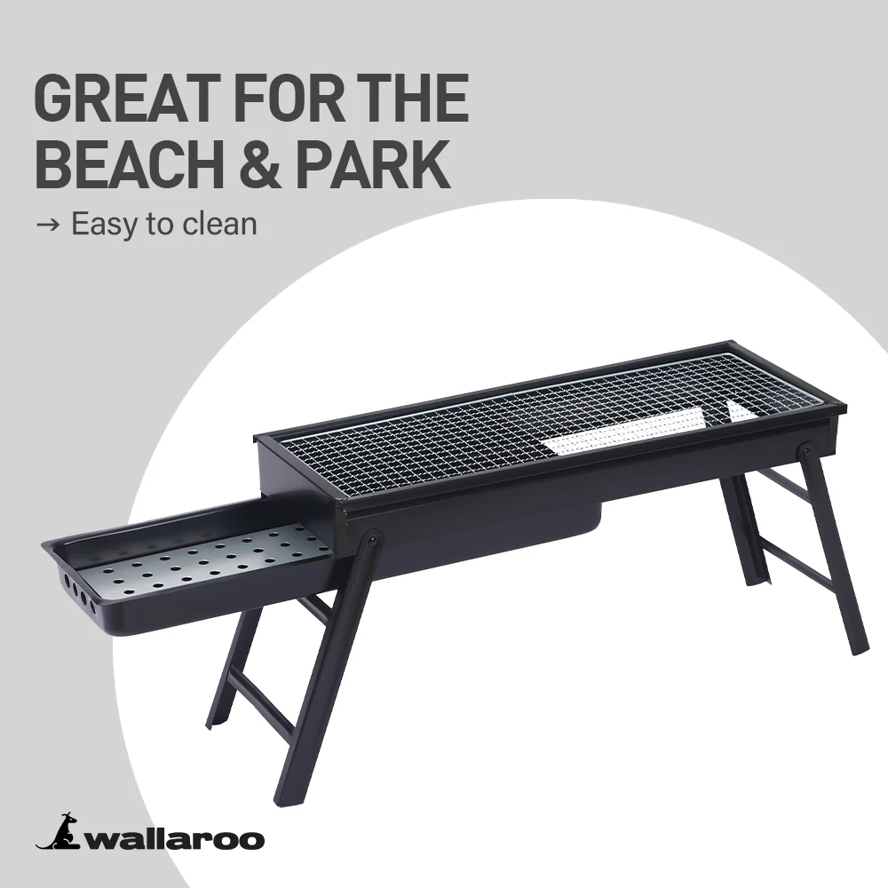 Wallaroo Portable Charcoal BBQ Grill Barbecue - Image 10