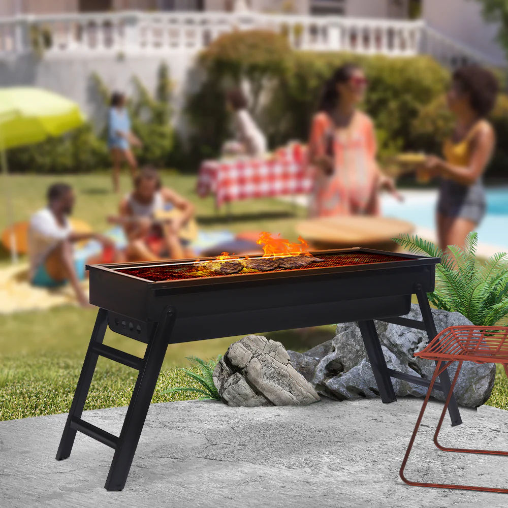 Wallaroo Portable Charcoal BBQ Grill Barbecue - Image 2